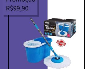 Esfregão Mop rotatório