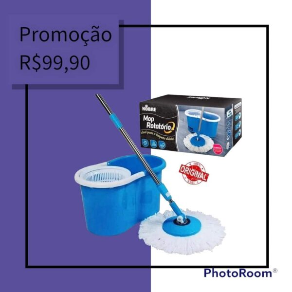 Esfregão Mop rotatório